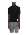 Thom Browne Man Sweater Navy Size 3 Virgin Wool In Black