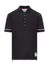 Thom Browne Polo Shirt With Lapel Short Sleeve