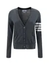 Thom Browne Women Merino Wool Cardigan