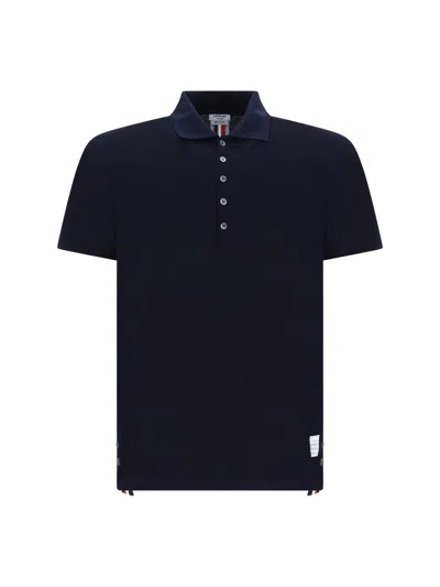 THOM BROWNE THOM BROWNE POLO SHIRTS