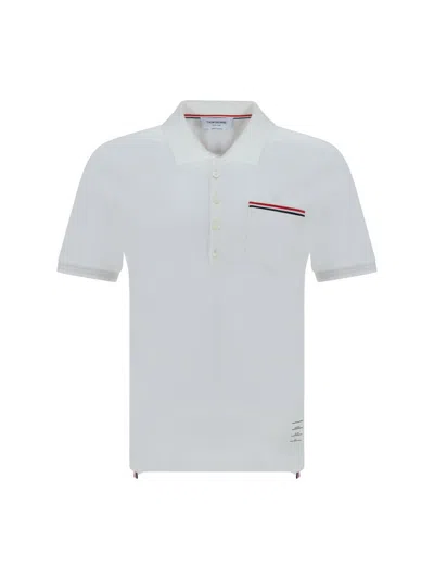 THOM BROWNE THOM BROWNE POLO SHIRTS
