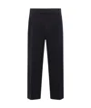 Thom Browne Utility Garment Dyed Chino Pants In Black