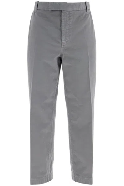 THOM BROWNE COTTON CHINO PANTS