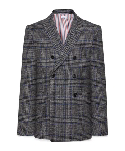 THOM BROWNE PRINCE OF WALES-CHECK BLAZER