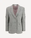Thom Browne Prince Of Wales Wool Blazer In Multi