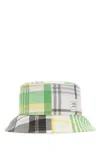 THOM BROWNE PRINTED COTTON BUCKET HAT