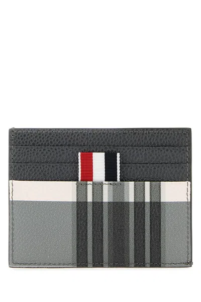 Thom Browne Printed Leather Card Holder
