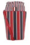 Thom Browne Printed Leather Mini Bucket Bag