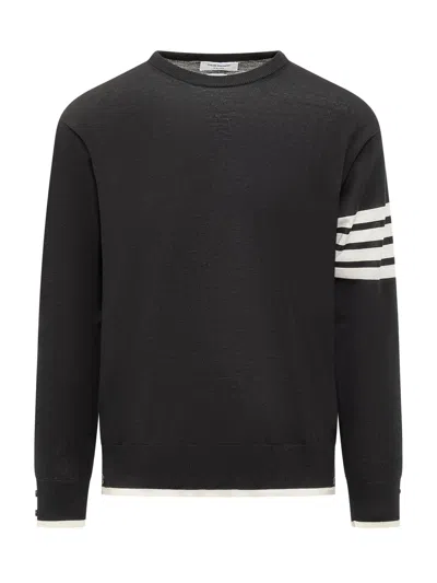 Thom Browne Knitwear In Black