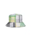 Thom Browne Quartered Funmix Bucket Hat In Multicolour