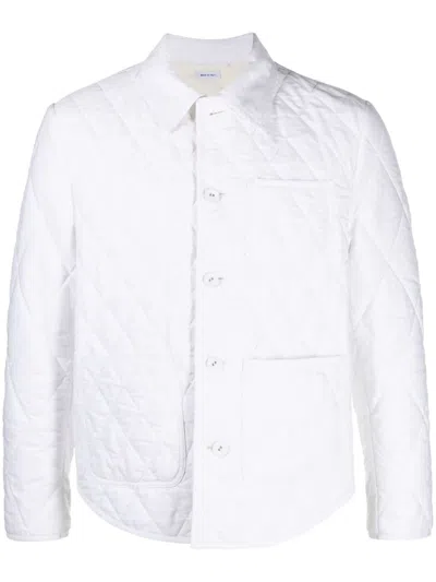 Thom Browne Quilted Down Jacket In White