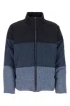 Thom Browne 4 Bar Reversible Neck Zip Up Jacket In Multicoloured