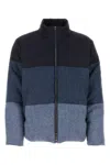 Thom Browne 4 Bar Reversible Neck Zip Up Jacket In Multicoloured