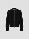 Thom Browne Raglan Bomber Jacket In Black