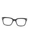 Thom Browne Rectangle-frame Glasses In Black