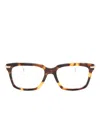 Thom Browne Rectangle-frame Glasses In Brown