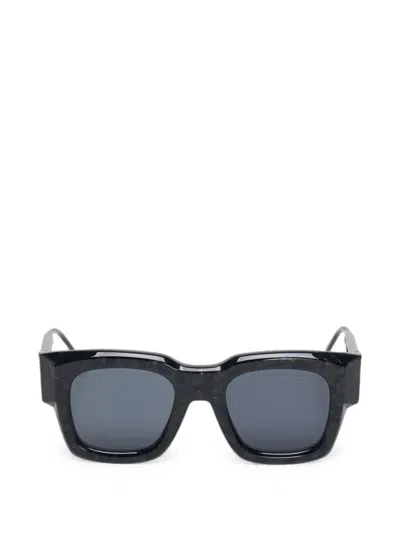 Thom Browne Rectangle-frame Sunglasses In Black