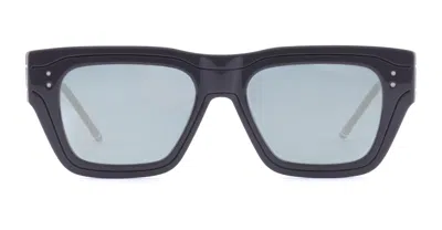 THOM BROWNE RECTANGULAR - DARK GREY SUNGLASSES