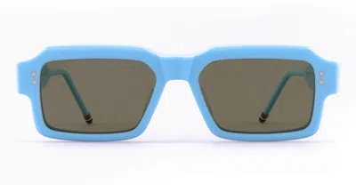 Thom Browne Rectangular - Light Blue Sunglasses