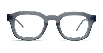 THOM BROWNE RECTANGULAR - LIGHT GREY RX GLASSES