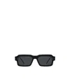 Thom Browne Rectangular-frame Sunglasses In Black