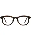 Thom Browne Rectangular-frame Sunglasses In Brown