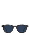 Thom Browne Tortoiseshell Rectangular-frame Sunglasses In Gris