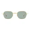 Thom Browne Rectangular Sunglasses In Blue