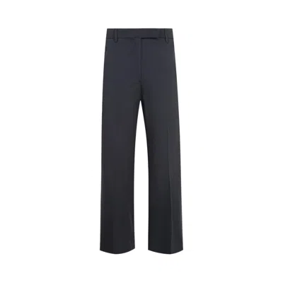 Pre-owned Thom Browne Relaxed Classic Beltloop Trouser 'navy' | Blue | Women's Size 42