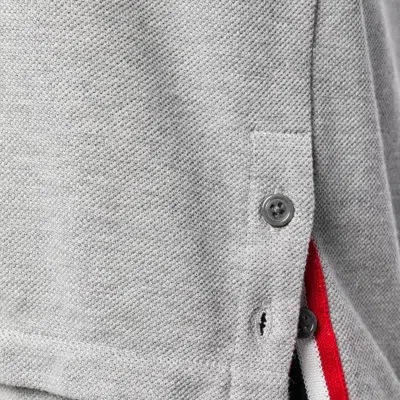 Thom Browne Relaxed Fit Short Sleeve Tee Women In Gray