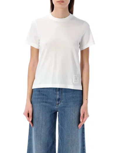 Thom Browne Relaxed Fit T-shirt In White