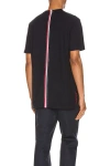 Thom Browne Intarsia Band Cotton Jersey T-shirt In Navy