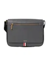 Thom Browne Reporter Crossbody Bag In Gray