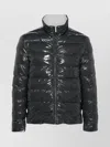 Thom Browne Dark Grey Reversible Zip-up Puffer Jacket