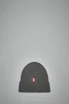 Thom Browne Rib Hat W/ 4 Bar Stripe In Cashmere