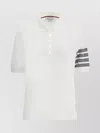 Thom Browne 4-bar Stripe 2003-print Polo Shirt