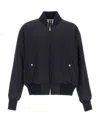 Thom Browne Black Down 4-bar Football Sideline Parka In Black
