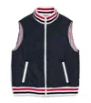 Thom Browne Padded Ribbed Gilet In Black