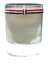 Thom Browne Ribbon-embellished Glass Candle (175g) In Transparent
