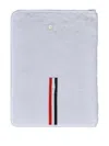 Thom Browne Ribbon-trimmed Cotton Towel (30cmx 88cm) In Yellow