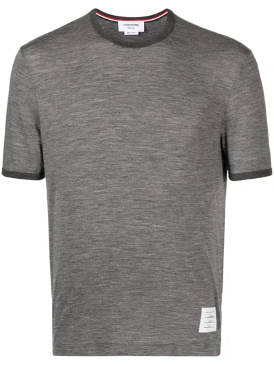 THOM BROWNE RINGER COTTON T-SHIRT