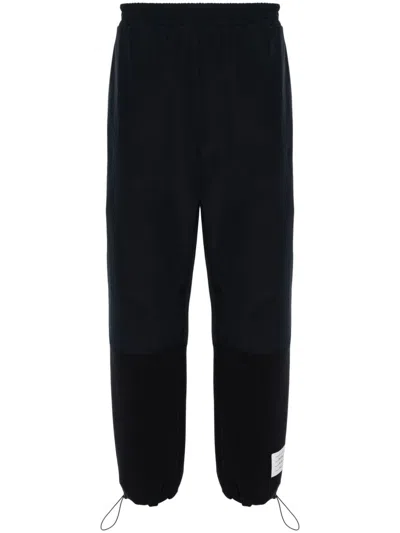 Thom Browne Ripstop Tapered-leg Trousers In Blue