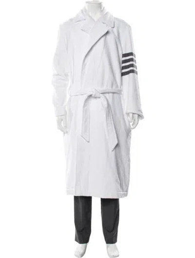 Pre-owned Thom Browne Robe In White