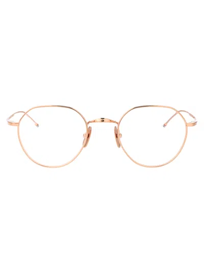 Thom Browne Rose Gold Titanium Glasses