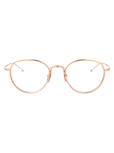 Thom Browne Rose Gold Titanium Glasses