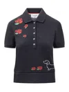 Thom Browne Hector And Rose Polo Shirt