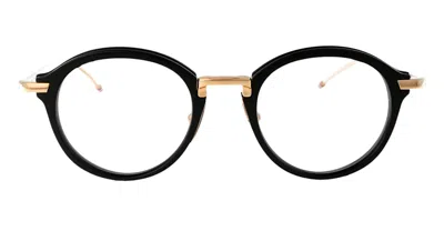 Thom Browne Round - Black / Gold Rx Glasses