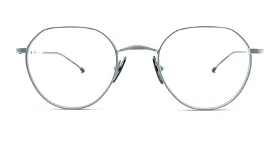 THOM BROWNE ROUND - WHITE RX GLASSES
