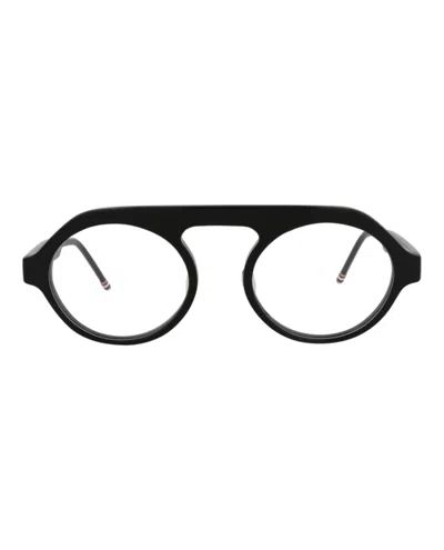 THOM BROWNE ROUND-FRAME ACETATE OPTICAL FRAMES