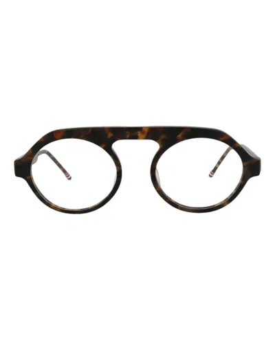 THOM BROWNE ROUND-FRAME ACETATE OPTICAL FRAMES